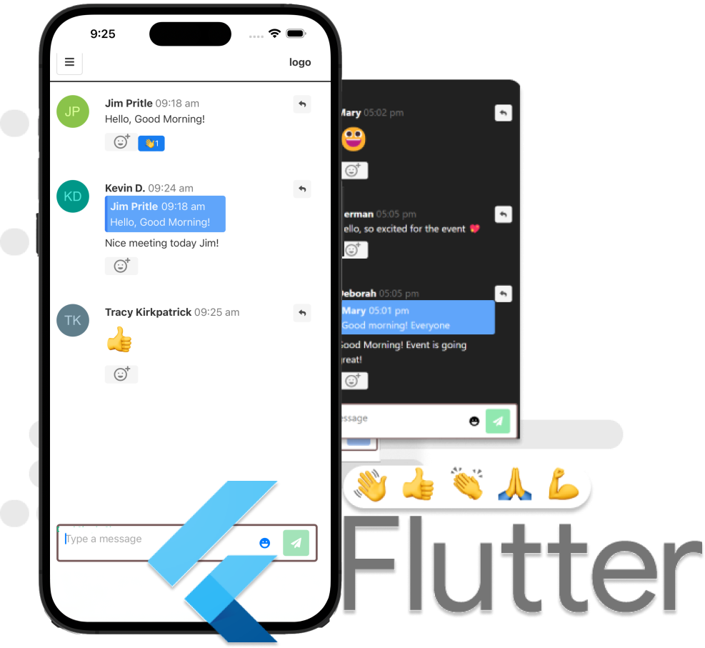 Flutter chat api and sdk